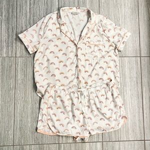 Rainbow short pajamas by Loft XL